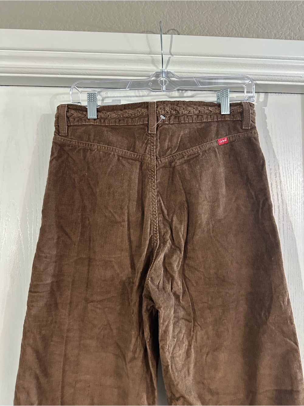 Levi's Brown Corduroy Wide-Leg Pants - Picture 2 of 3